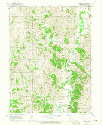 Pollock SW Missouri Historical topographic map, 1:24000 scale, 7.5 X 7.5 Minute, Year 1964