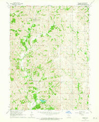 Pollock Missouri Historical topographic map, 1:24000 scale, 7.5 X 7.5 Minute, Year 1964
