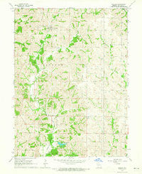 Pollock Missouri Historical topographic map, 1:24000 scale, 7.5 X 7.5 Minute, Year 1964