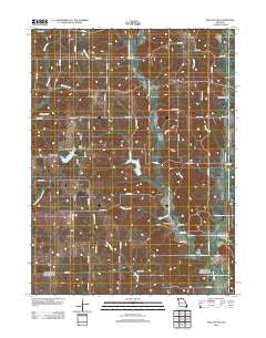 Pollock NW Missouri Historical topographic map, 1:24000 scale, 7.5 X 7.5 Minute, Year 2012