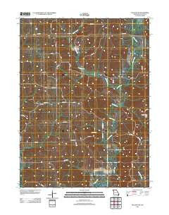 Pollock SW Missouri Historical topographic map, 1:24000 scale, 7.5 X 7.5 Minute, Year 2012