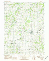 Polo Missouri Historical topographic map, 1:24000 scale, 7.5 X 7.5 Minute, Year 1984