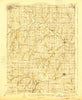 Polo Missouri Historical topographic map, 1:62500 scale, 15 X 15 Minute, Year 1924