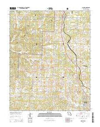 Pomona Missouri Current topographic map, 1:24000 scale, 7.5 X 7.5 Minute, Year 2015