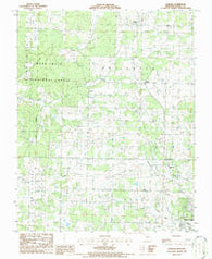 Pomona Missouri Historical topographic map, 1:24000 scale, 7.5 X 7.5 Minute, Year 1986
