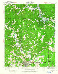 Poplar Bluff Missouri Historical topographic map, 1:62500 scale, 15 X 15 Minute, Year 1949