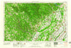 Poplar Bluff Missouri Historical topographic map, 1:250000 scale, 1 X 2 Degree, Year 1960