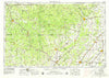Poplar Bluff Missouri Historical topographic map, 1:250000 scale, 1 X 2 Degree, Year 1957