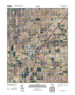 Portageville Missouri Historical topographic map, 1:24000 scale, 7.5 X 7.5 Minute, Year 2012