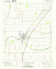 Portageville Missouri Historical topographic map, 1:24000 scale, 7.5 X 7.5 Minute, Year 1971