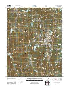 Potosi Missouri Historical topographic map, 1:24000 scale, 7.5 X 7.5 Minute, Year 2011