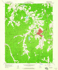 Potosi Missouri Historical topographic map, 1:24000 scale, 7.5 X 7.5 Minute, Year 1958