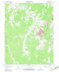 Potosi Missouri Historical topographic map, 1:24000 scale, 7.5 X 7.5 Minute, Year 1958