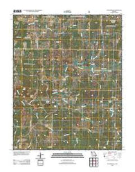 Pottersville Missouri Historical topographic map, 1:24000 scale, 7.5 X 7.5 Minute, Year 2012