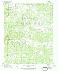 Pottersville Missouri Historical topographic map, 1:24000 scale, 7.5 X 7.5 Minute, Year 1968