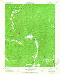 Powder Mill Ferry Missouri Historical topographic map, 1:24000 scale, 7.5 X 7.5 Minute, Year 1965