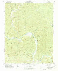 Powder Mill Ferry Missouri Historical topographic map, 1:24000 scale, 7.5 X 7.5 Minute, Year 1965