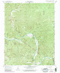 Powder Mill Ferry Missouri Historical topographic map, 1:24000 scale, 7.5 X 7.5 Minute, Year 1965