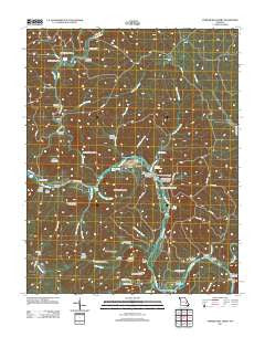 Powder Mill Ferry Missouri Historical topographic map, 1:24000 scale, 7.5 X 7.5 Minute, Year 2011