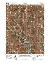 Powersville Missouri Historical topographic map, 1:24000 scale, 7.5 X 7.5 Minute, Year 2010