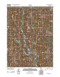 Powersville Missouri Historical topographic map, 1:24000 scale, 7.5 X 7.5 Minute, Year 2012