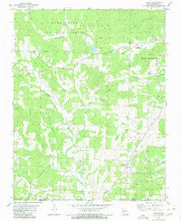 Poynor Missouri Historical topographic map, 1:24000 scale, 7.5 X 7.5 Minute, Year 1979
