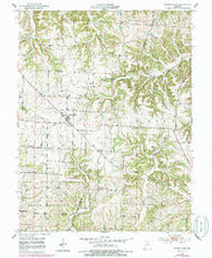 Prairie Home Missouri Historical topographic map, 1:24000 scale, 7.5 X 7.5 Minute, Year 1952