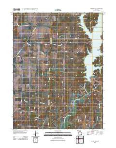 Prairie Hill Missouri Historical topographic map, 1:24000 scale, 7.5 X 7.5 Minute, Year 2012