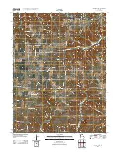 Prairie Home Missouri Historical topographic map, 1:24000 scale, 7.5 X 7.5 Minute, Year 2011