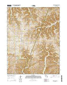 Prairie Home Missouri Current topographic map, 1:24000 scale, 7.5 X 7.5 Minute, Year 2015