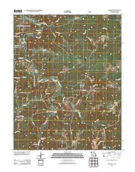 Prescott Missouri Historical topographic map, 1:24000 scale, 7.5 X 7.5 Minute, Year 2011