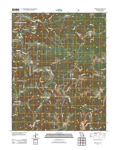 Prescott Missouri Historical topographic map, 1:24000 scale, 7.5 X 7.5 Minute, Year 2011