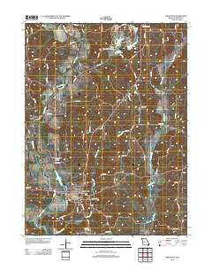 Princeton Missouri Historical topographic map, 1:24000 scale, 7.5 X 7.5 Minute, Year 2012