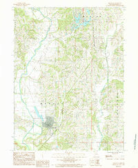 Princeton Missouri Historical topographic map, 1:24000 scale, 7.5 X 7.5 Minute, Year 1984