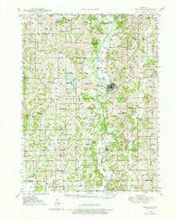 Princeton Missouri Historical topographic map, 1:62500 scale, 15 X 15 Minute, Year 1946
