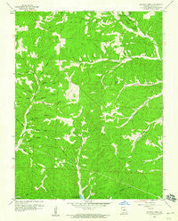Proctor Creek Missouri Historical topographic map, 1:24000 scale, 7.5 X 7.5 Minute, Year 1959