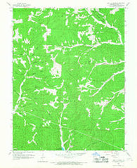 Proctor Creek Missouri Historical topographic map, 1:24000 scale, 7.5 X 7.5 Minute, Year 1959