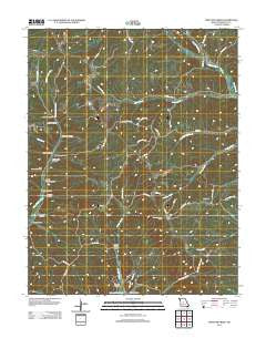 Proctor Creek Missouri Historical topographic map, 1:24000 scale, 7.5 X 7.5 Minute, Year 2011