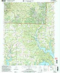 Protem Missouri Historical topographic map, 1:24000 scale, 7.5 X 7.5 Minute, Year 2004