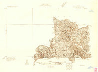 Protem Missouri Historical topographic map, 1:48000 scale, 15 X 15 Minute, Year 1931