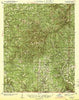 Protem Missouri Historical topographic map, 1:62500 scale, 15 X 15 Minute, Year 1943