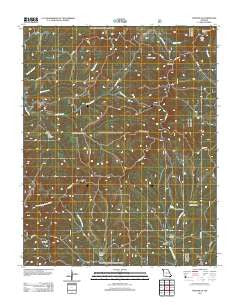 Protem NE Missouri Historical topographic map, 1:24000 scale, 7.5 X 7.5 Minute, Year 2012