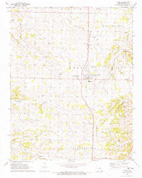Purdy Missouri Historical topographic map, 1:24000 scale, 7.5 X 7.5 Minute, Year 1972