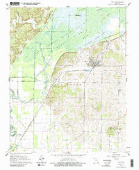 Puxico Missouri Historical topographic map, 1:24000 scale, 7.5 X 7.5 Minute, Year 1962
