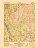 Puxico Missouri Historical topographic map, 1:62500 scale, 15 X 15 Minute, Year 1939