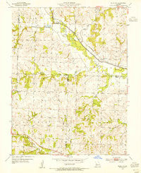Quick City Missouri Historical topographic map, 1:24000 scale, 7.5 X 7.5 Minute, Year 1954