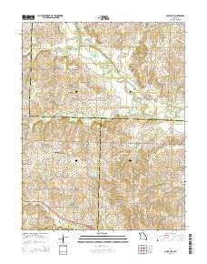 Quick City Missouri Current topographic map, 1:24000 scale, 7.5 X 7.5 Minute, Year 2014