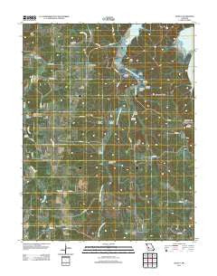 Quincy Missouri Historical topographic map, 1:24000 scale, 7.5 X 7.5 Minute, Year 2011