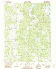 Quincy Missouri Historical topographic map, 1:24000 scale, 7.5 X 7.5 Minute, Year 1982