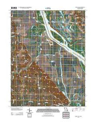 Quincy SW Missouri Historical topographic map, 1:24000 scale, 7.5 X 7.5 Minute, Year 2012